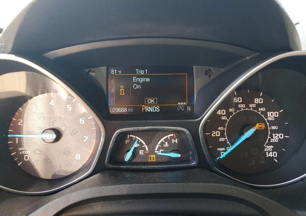 Ford Escape cena 34000 przebieg: 47746, rok produkcji 2017 z Lędziny małe 67